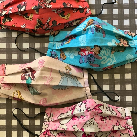 Handmade Disney Toddler Size Face Mask